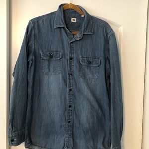 Dark denim shirt